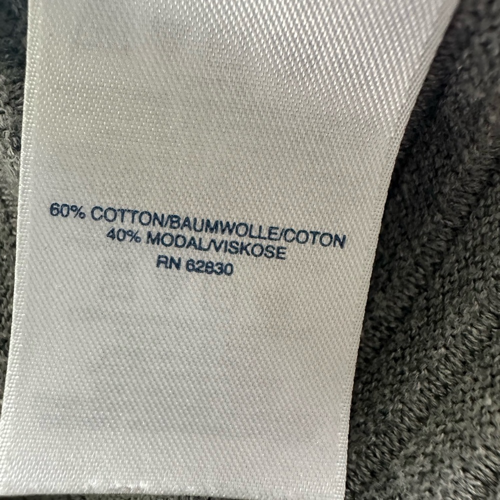 Lands’ End Outfitters Gray Zip-Front Knit Jacket | Size XS - Picture 16 of 17